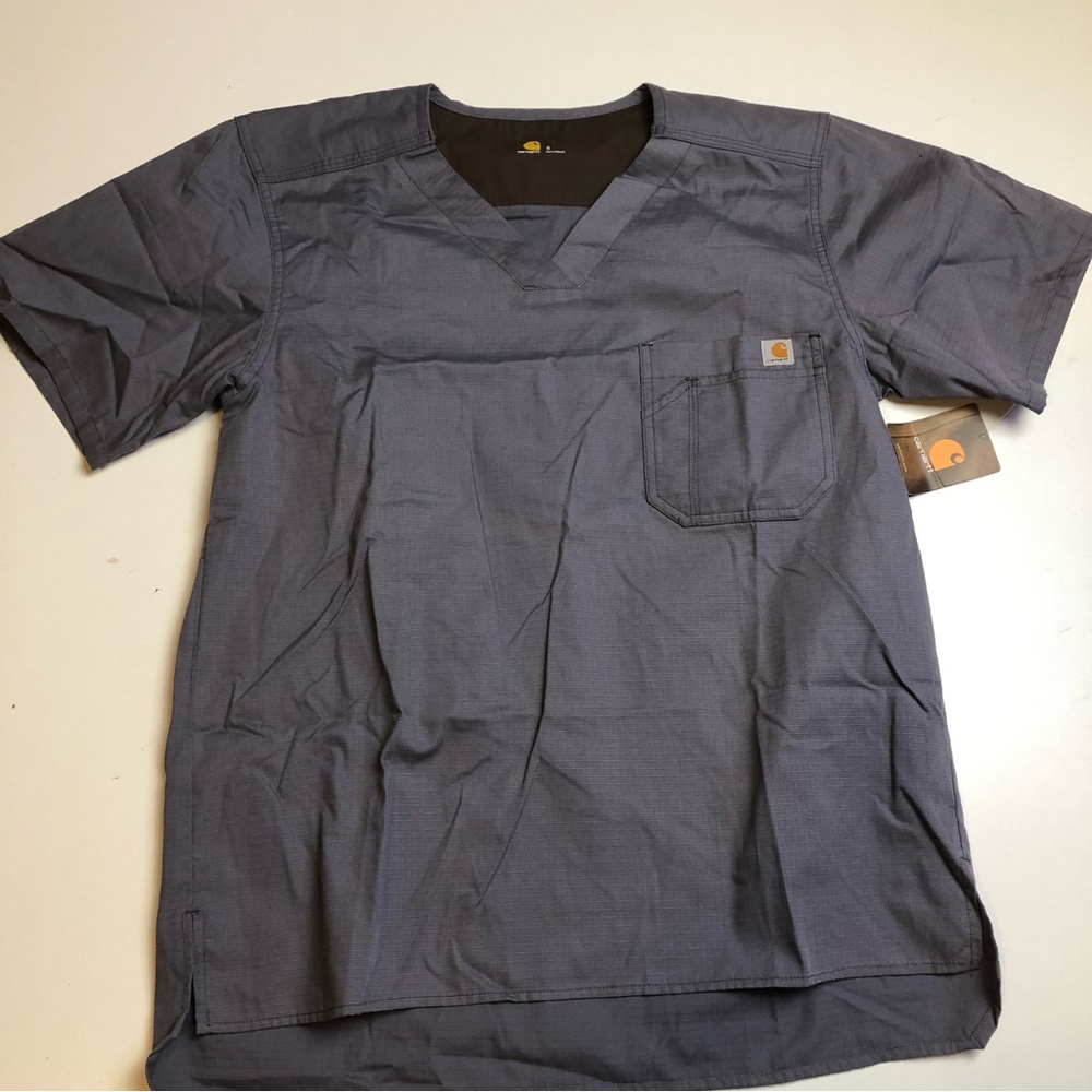 Carhartt Mens Work Scrubs Top Small